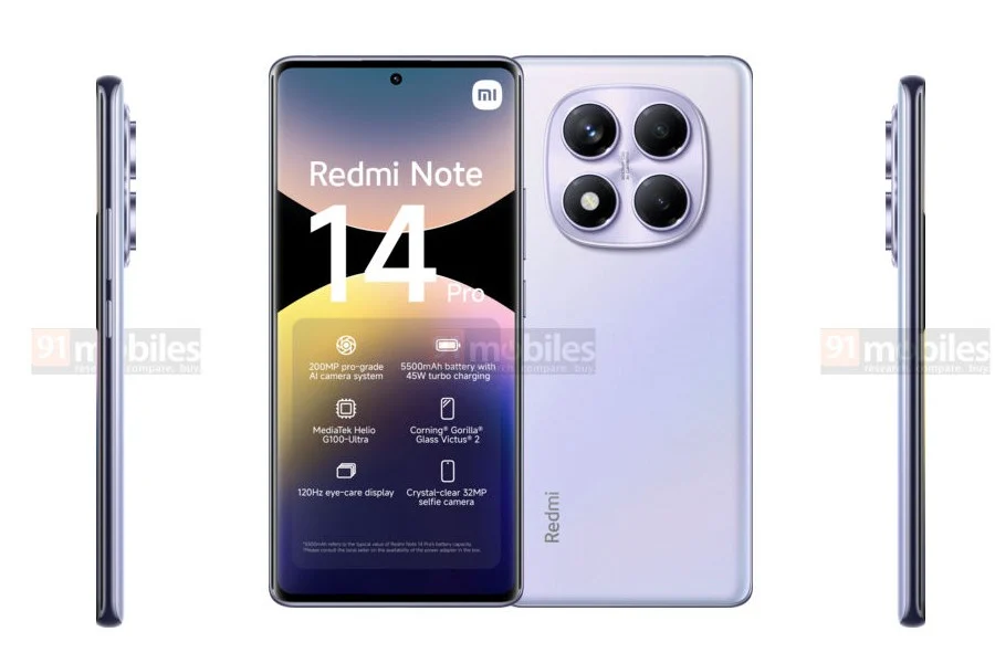 Redmi Note 14 Pro 4G Purple